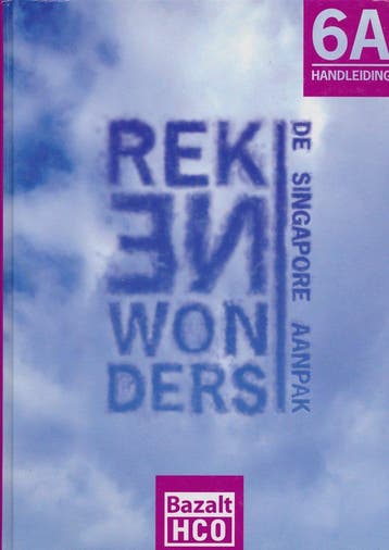 Rekenwonders Handleiding 6A, Verzenden, Nieuw