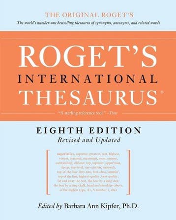 Rogets International Thesaurus [8th Edition] 9780062843739, Verzenden, Gelezen, Barbara Ann Kipfer
