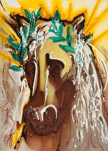 Salvador Dali (1904-1989) - Le Cheval du Printemps -