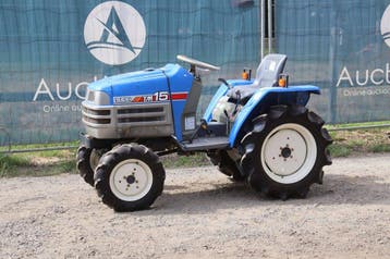 Veiling: Minitractor Iseki TM15F-DZ Diesel 14.8pk, Articles professionnels, Ophalen