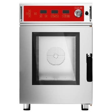 Hetelucht-/Stoomoven | 6 Niveaus (1/1 GN) | Elektrisch |, Verzenden, Nieuw in verpakking