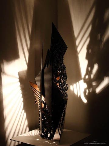 NES - Darklight 19-Sculpture Lumineuse, Antiquités & Art