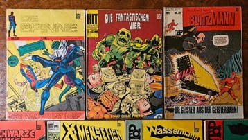 Spinne, Aquaman, Roter Blitz, X-Men, Fantastischen Vier - 7, Nieuw