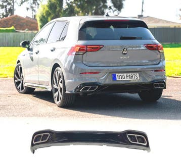 DIFFUSEUR VOLKSWAGEN VW GOLF 8 LOOK R LINE, Verzenden