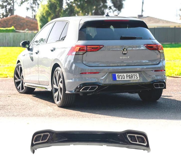 DIFFUSEUR VOLKSWAGEN VW GOLF 8 LOOK R LINE, Autos : Pièces & Accessoires, Carrosserie & Tôlerie, Envoi