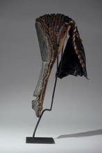 Een houten masker - hoe - Ivoorkust (Zonder minimumprijs)