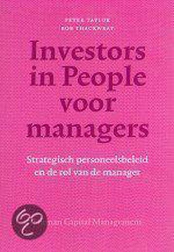 Investors in People voor managers / Human capital management, Verzenden, B. Thackwray