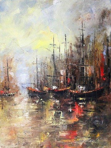 Zajkowski Art - Old fishing boats