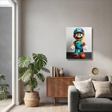 AT9 - Mario Street Bricks Art, Nieuw
