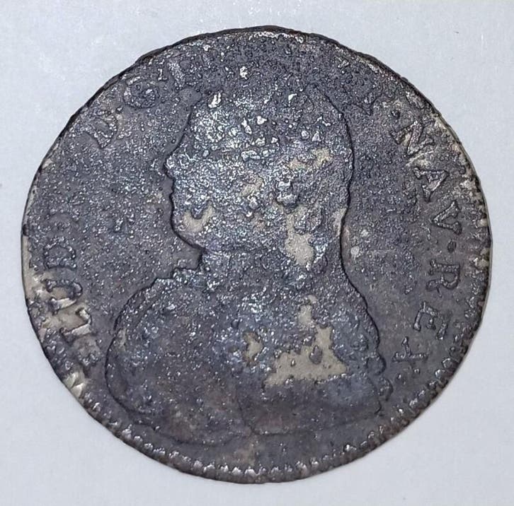 1/2 écu France Frankreich Gad 313 Louis Xv 1/2 Ecu Mit Ol.., Timbres & Monnaies, Monnaies | Europe | Monnaies non-euro, Envoi