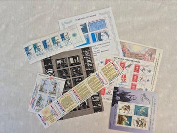 Frankrijk 1960/1996 - Postzegels, blokken en boekjes los,