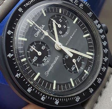 Omega x Swatch - Mission to Mercury - Zonder minimumprijs -, Bijoux, Sacs & Beauté, Montres | Hommes