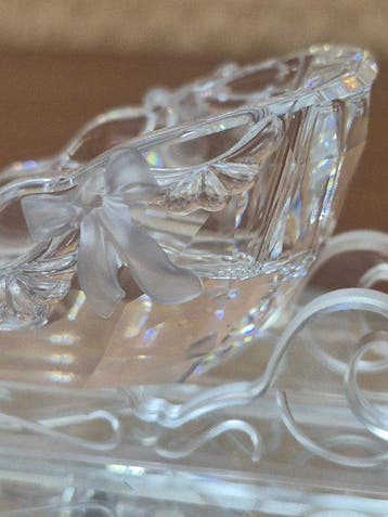 Swarovski - Figuur - Sleigh - 205165 - Kristal, Antiek en Kunst