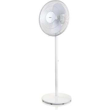 Domo - statiefventilator wit - verstelbaar - 40 cm -  DO8150, Electroménager, Climatiseurs, Verzenden