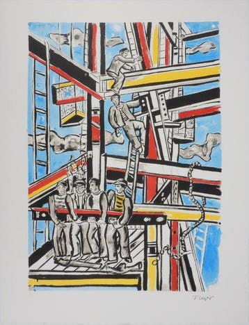 Fernand Léger (1881-1955) - Les constructeurs