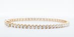 Armband - 18 karaat Geel goud - 8.07ct. tw. Diamant, Handtassen en Accessoires, Armbanden, Nieuw