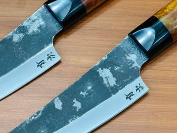 Keukenmes - Bunka - Handgemaakt Japans staal Bunka-messen in