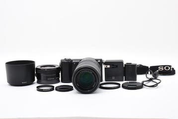 Sony a5000 + E PZ 3.5-5.6/16-50mm OSS + E 4.5-6.3/55-210mm, Audio, Tv en Foto, Nieuw