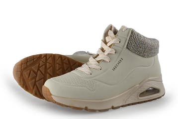 Skechers Veterboots in maat 38 Wit, Skechers, Verzenden, Wit, Overige typen