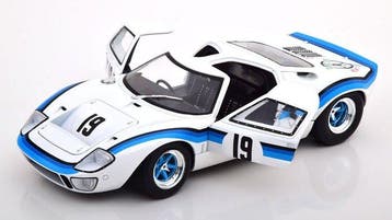 Solido 1:18 - Voiture miniature - Ford GT40 MK 1 No.19,