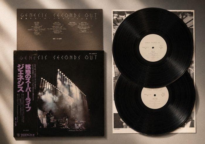 Genesis - SECONDS OUT | RARE JAPAN PROMO 2LP - 2 x LP Album, CD & DVD, Vinyles Singles