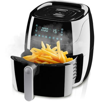 Airfryer aiza 4,3 l - zwart, Elektronische apparatuur, Frituurpannen, Verzenden, Nieuw