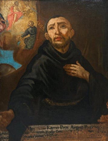 Duitse school (XVII) - Ritratto di Henricus Karrer, Antiek en Kunst