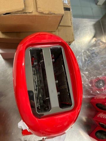 Coca-Cola - Toaster - Waterkoker op standaard en brander -