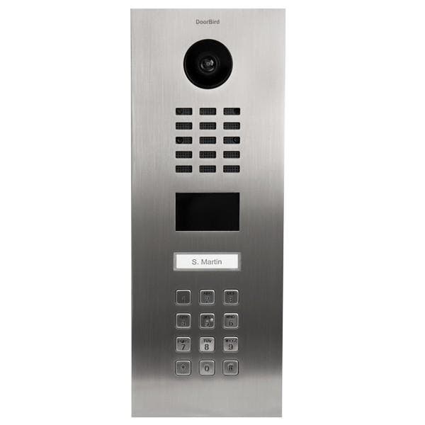 DoorBird IP Deurintercom D2101KV V2A, geborsteld RVS, Maison & Meubles, Sonnettes, Enlèvement ou Envoi