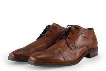 Bugatti Veterschoenen in maat 42 Cognac, Kleding | Heren, Schoenen, Bugatti, Overige kleuren, Verzenden, Zo goed als nieuw