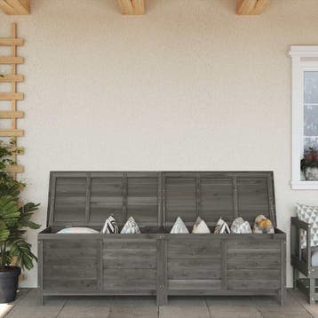 vidaXL Tuinbox 198,5x50x56,5 cm massief vurenhout, Verzenden