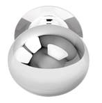 Voordeurknop BASICS LB65V Vast op rozet rvs gepolijst