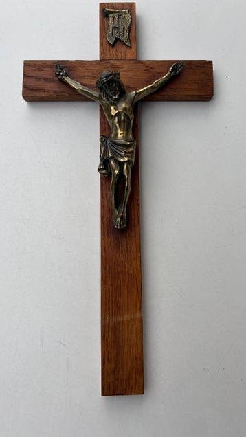 Crucifix (6) - Hout, Metaal, Plastic - 1950-1960, 1960-1970