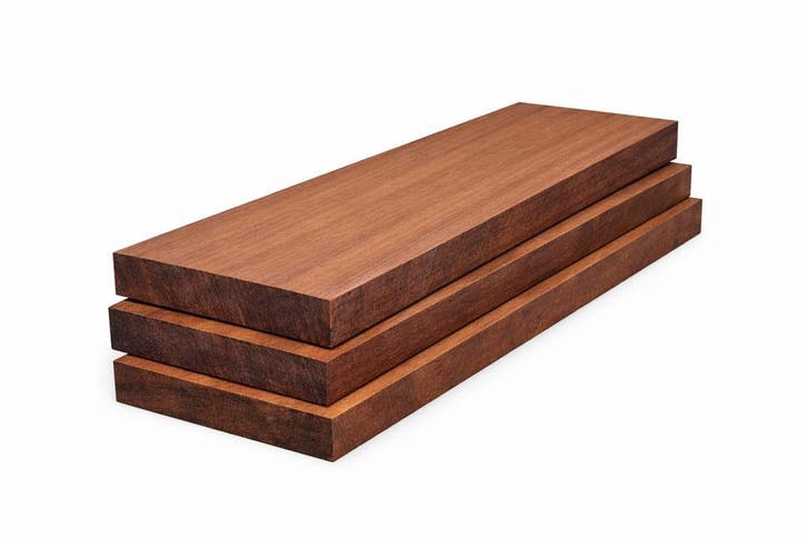 Mahonie planken | Hardhout | Geschaafd | 40x220mm, Doe-het-zelf en Bouw, Hout en Planken, Overige houtsoorten, 300 cm of meer