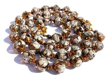 Vintage Murano-glas ketting - Halsketting