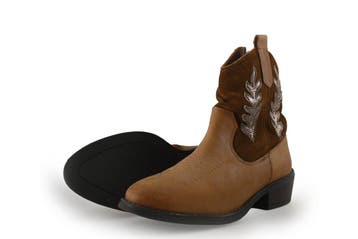 Sub55 Cowboy laarzen Meisjes in maat 34 Cognac, Verzenden, Jongen of Meisje, Zo goed als nieuw, Sub55