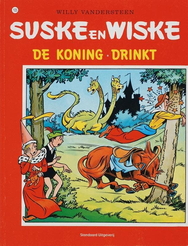 De koning drinkt / Suske en Wiske Classics / 105, Boeken, Stripverhalen, Gelezen, Verzenden