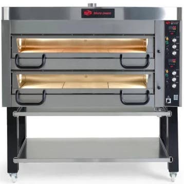 Pizzaoven | Elektrisch | 9+9x Ø30cm | 400°C | 26kW (400V), Verzenden, Nieuw in verpakking