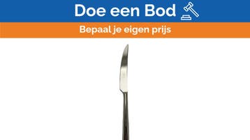 Bieden: Calderoni  Allure Marine Stainless Steel Table Knif, Ophalen of Verzenden, Nieuw