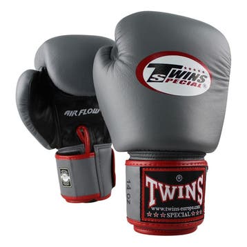 Twins Special Twins (Kick)Bokshandschoenen BGVL 3 Air Grijs, Sport en Fitness, Verzenden, Nieuw, Bokshandschoenen