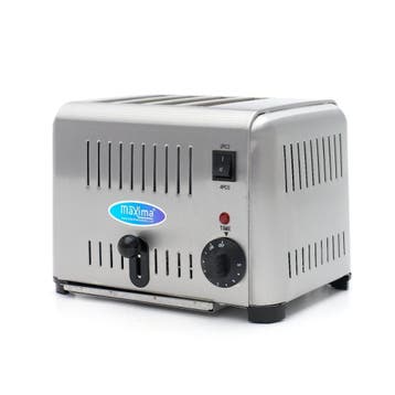 Broodrooster | RVS | Retro design | Kruimellade | 1.8kW, Verzenden, Nieuw in verpakking