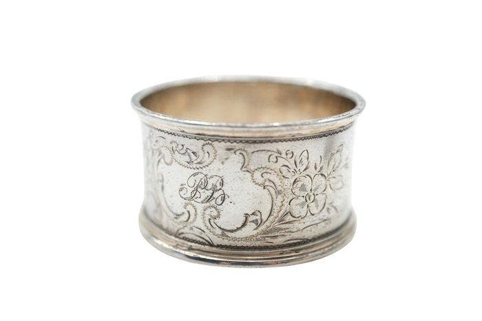 Servetring - .800 zilver, Antiek en Kunst, Antiek | Zilver en Goud