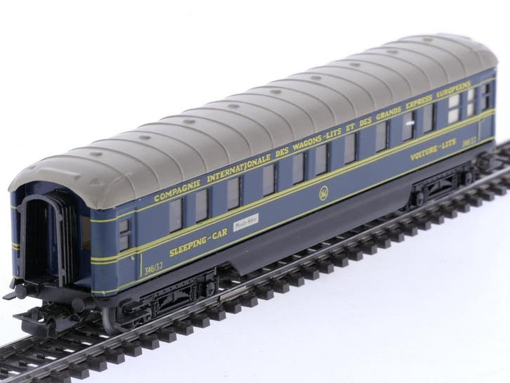 Schaal H0 Märklin 346/3 J.6 slaaprijtuig WLüg van de CIWL., Hobby en Vrije tijd, Modeltreinen | H0, Wisselstroom, Analoog, Gebruikt