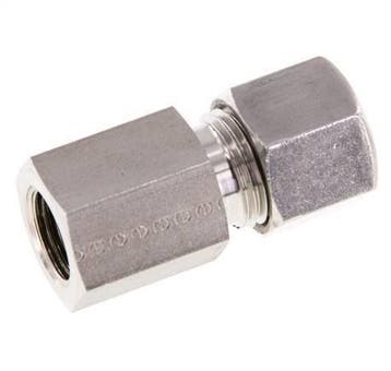G 1/4 x 10L Anneau de coupe droit en acier inoxydable 315, Verzenden, Nieuw