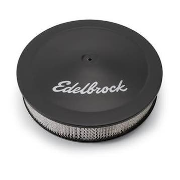 Luchtfilter edelbrock 14 inch zwart, Ophalen of Verzenden