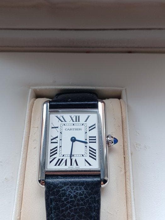 Cartier - Tank XL - 4323 - Heren - 2022, Handtassen en Accessoires, Horloges | Heren