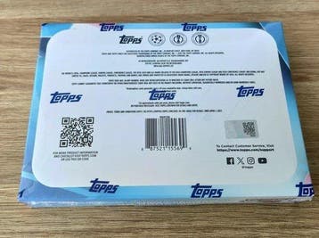 2025/26 Topps Finest Uefa - Hobby box 2x Autograph per Box -