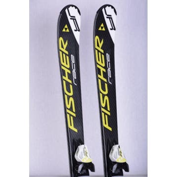 100 kinder skis FISCHER RC4 RACE Jr. BLACK/white jr + Fisch, Verzenden, Gebruikt, Fischer