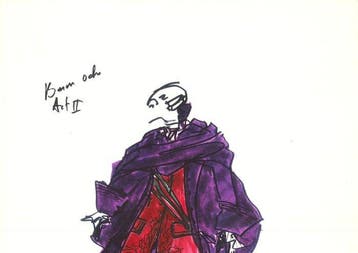 Marc Bohan (1926-2023) - Chevalier à la rose