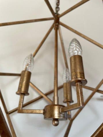 Light & Living - Lampe à suspendre - Laiton, Métal